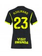 Atletico Madrid Morten Hjulmand #23 Replika Borta Kläder Dam 2026-27 Kortärmad Atletico Madrid Morten Hjulmand #23 Replika Borta Kläder Dam 2026-27 Kortärmad